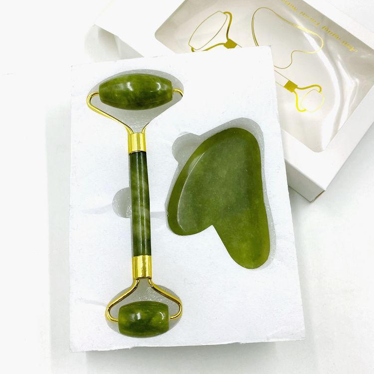 Roller massage en jade et pierre de Gua Sha Elity Women™